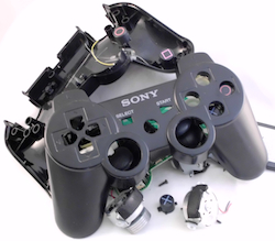 Typical Playstation Controller after game of Madden Football
